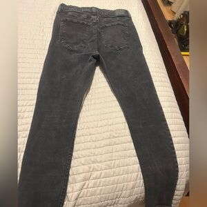 Aeropostale Women's Straight Leg Jeans - Dark Gray